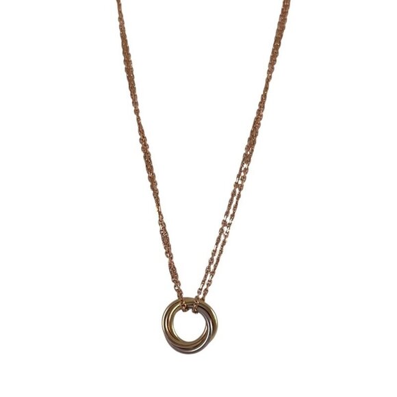 CARTIER 18k Rose Gold Trinity Necklace - Picture 1 of 6